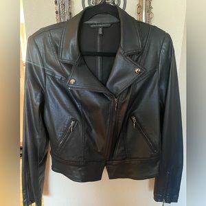 WHBM Coated Moto Jacket